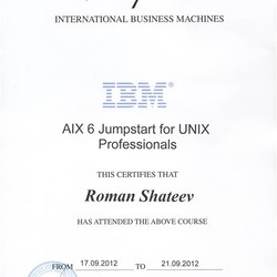IBM - AIX 6 Jumpstart for UNIX Professionals